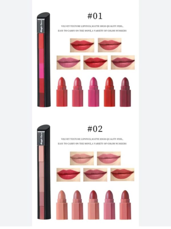 3 In 1 Makeup Deal Sunisa Foundation+Eye Liner+5 In 1 Lipstick Pen