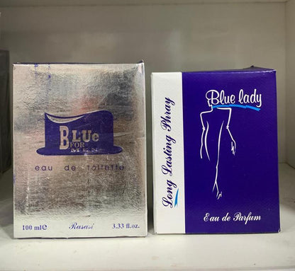 Pack of 2 Blue For Men & Women Perfume